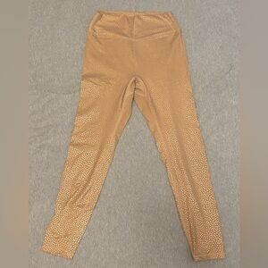 Buffbunny Tan Polka Dot Leggings